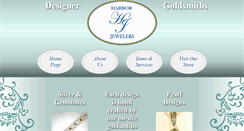 Desktop Screenshot of harborjewelers.com